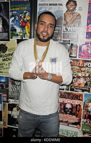 Hollywood, FL, USA. Okt. 2017. French Montana auf 99 Jamz Uncensored Live at Revolution Live am 11. Oktober 2017 in Hollywood, Florida. Kredit: Mpi04/Media Punch/Alamy Live News Stockfoto