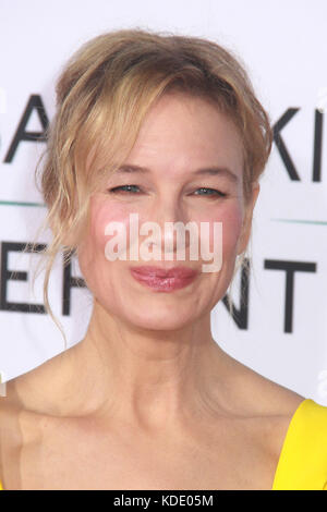 Renée Zellweger 10/12/2017 Los Angeles Premiere von der Ame anders als mich" bei Westwood Village Theater in Los Angeles, Ca Foto: Cronos/hollywood Nachrichten Stockfoto