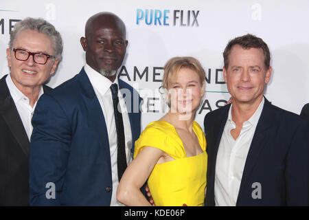 Ron Hall, Djimon Hounsou, Renée Zellweger, Greg Kinnear 10/12/2017 Los Angeles Premiere von der Ame anders als mich" bei Westwood Village Theater in Los Angeles, Ca Foto: Cronos/hollywood Nachrichten Stockfoto