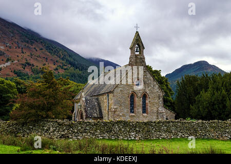 Kirche des hl. Bega, Bassenthwaite, Cumbria Stockfoto