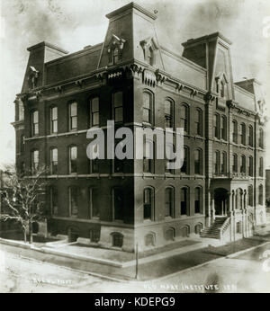 Maria Institut Schule. Nordostecke von Heuschrecken und Beaumont Straßen Stockfoto