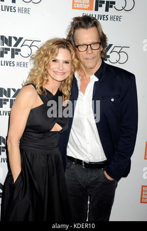 Kyra Sedgwick und Kevin Bacon teilnehmen' Joan Didion: Das Zentrum wird nicht halten 'Premiere während der 55Th New York Film Festival in der Alice Tully Hall am 11. Oktober 2017 in New York City. Stockfoto