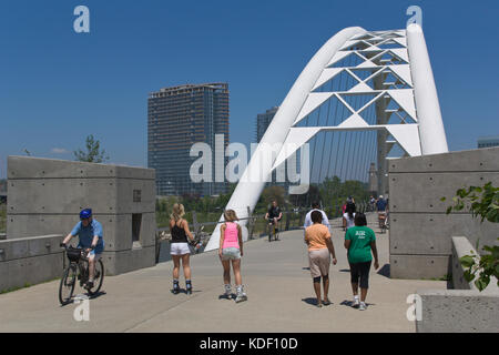 Humber, Bucht, Brücke, Toronto Stockfoto