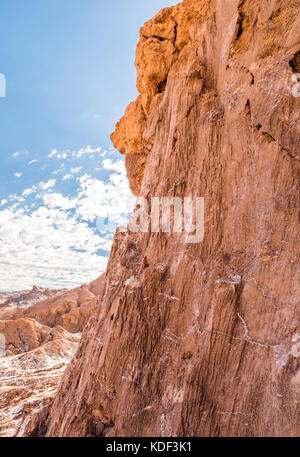 Tal des Mondes, Chile Stockfoto