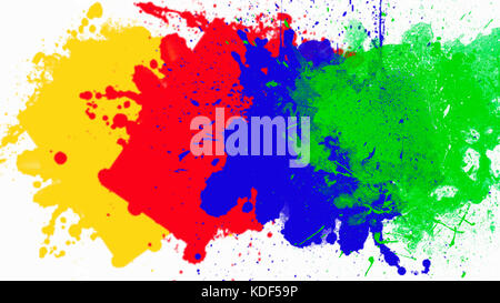 Bunte Farbe Hintergrund Stockfoto