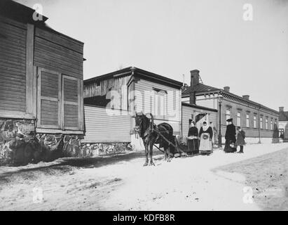 Meritullinkatu 30 32, Helsinki 1907 Stockfoto