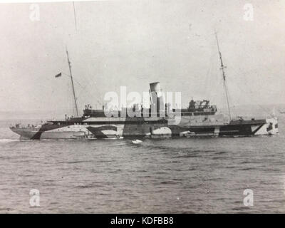 King Orry auf Krieg service Stockfoto