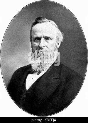 Präsidenten Rutherford Hayes B Stockfoto