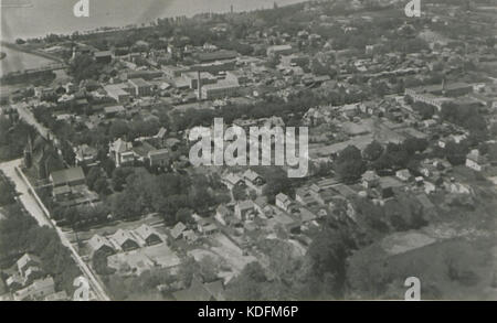 Kincardine Ontario von Flugzeug (HS 85 10 37688) Stockfoto