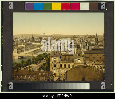 Panorama der sieben Brücken, Paris, Frankreich LCCN 2001698504 Stockfoto