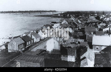 Kahnawake 1907 Stockfoto