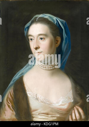 John Singleton Copley Portrait von Frau Joseph Henshaw Google Kunst Projekt Stockfoto