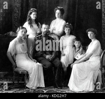 Russischen kaiserlichen Familie 1913 Stockfoto