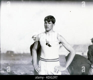 Ray Ewry des New York Athletic Club, Gewinner von drei Ständigen springen Wettbewerbe bei den Olympischen Spielen 1904 Stockfoto