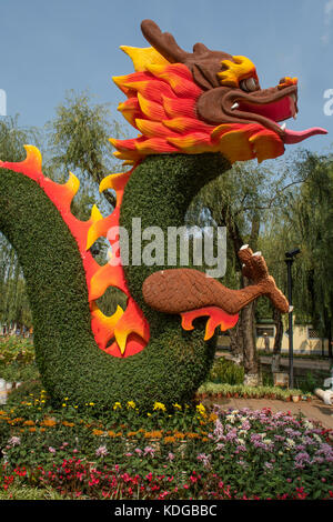 Lebenden Drachen in daguan Park, Kunming, Yunnan, China Stockfoto