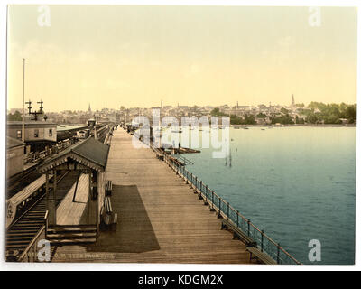 Ryde, vom Pier, Isle of Wight, England LCCN 2002708249 Stockfoto