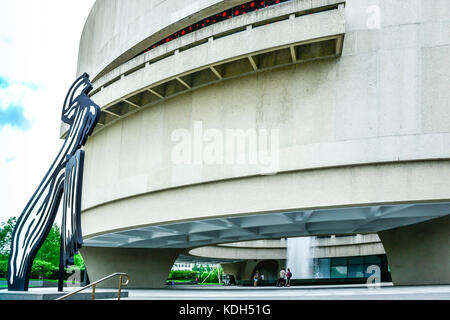 Das Hirshhorn Museum und Sculpture Garden, auf der National Mall in Washington, DC, USA Stockfoto