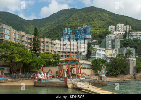 Tempel in Repulse Bay, Hong Kong, China Stockfoto