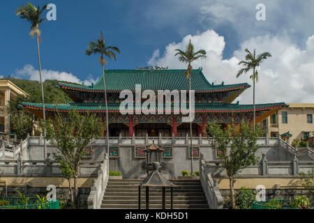 Bambus Wald Kloster, Tsuen Wan, Hong Kong, China Stockfoto