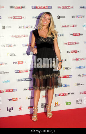 Sky Upfront Presentation - Arrivals Featuring: DILETTA Leotta Where: Milan, Italy When: 12 Sep 2017 Credit: IPA/WENN.com ***Nur für die Veröffentlichung in Großbritannien, USA, Deutschland, Österreich, der Schweiz erhältlich Stockfoto