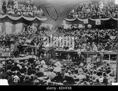 Roosevelt Rede im Kongress-Saal, Chicago Stockfoto