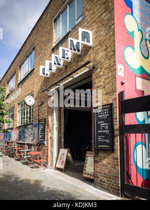 Die elektrische Kino im modischen Shoreditch im East End von London, Großbritannien Stockfoto