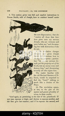 Die polygamie; oder, die Geheimnisse und Verbrechen des Mormonismus, wird eine vollständige und authentische Geschichte dieses merkwürdigen Sekte von seinem Ursprung bis in die heutige Zeit. (1904) (14755426916) Stockfoto