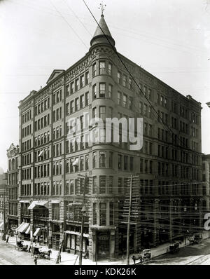 Laclede Nationalbank, südöstlichen Ecke der Vierten und Olive Straßen. L. Cass Miller, Architekt Stockfoto