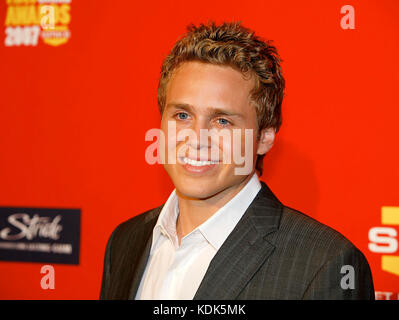 Spencer Pratt kommt bei den "Video Game Awards" 2007 von Spike TV an. Mandalay Bay Resort. Las Vegas, Nevada. Dezember 2007. © Kabik / MediaPunch Stockfoto