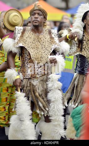 London, Großbritannien. 14. Oktober 2017. Afrika auf dem Platz. Das Festival auf dem Trafalgar Square zeigt die Vielfalt der afrikanischen Kulturen. Credit: marcin Libera/alamy leben Nachrichten Stockfoto