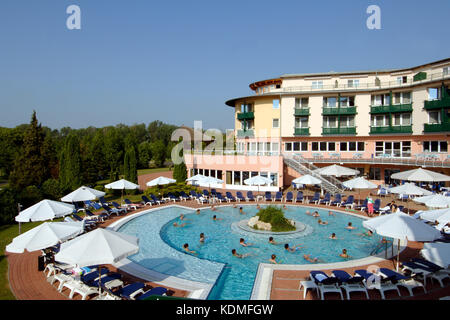 Ungarn, Heviz, Rogner-Hotel Lotus Therme Stockfoto