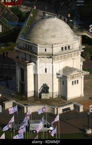 Erinnerung Hall, Birmingham, in Centenary Square. Stockfoto