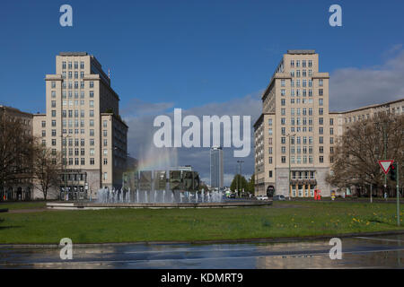 Karl-Marx-Allee, Berlin, Deutschland Stockfoto