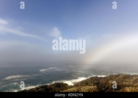 Nebel Bogen von ardnamurchan Stockfoto