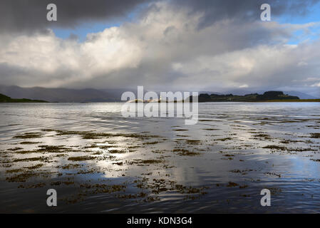 Die Lynn von lorn von Port Appin Schottland Stockfoto