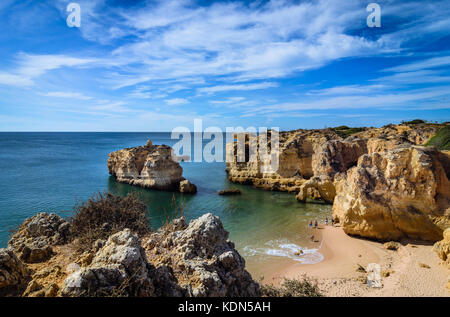 Praia de Sao Rafael, Algarve, Portugal Stockfoto