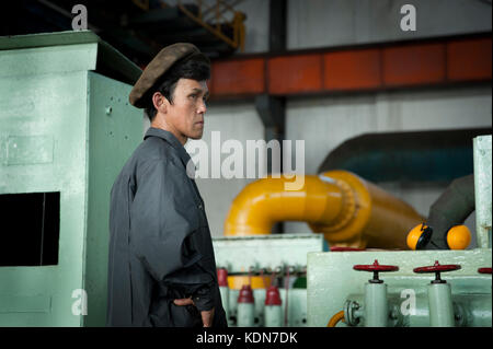 L’usine chimique de Hungnam Dünger Complex à Hamhung est le principale site chimique et industrielle de corée du nord en octobre 2012 Chemical Stockfoto