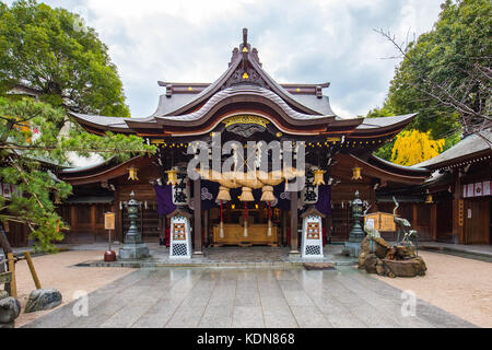 Kushida Heiligtum ist in Hakata, Fukuoka, Japan. Stockfoto