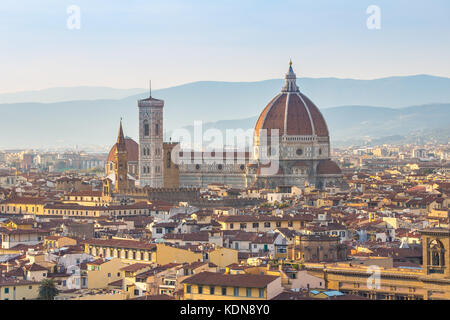 In der Nähe der Dom von Florenz in der Toskana, Italien. Stockfoto