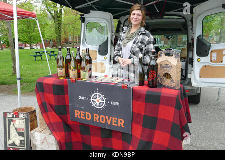 Queen's Square Farmers' Market Stockfoto