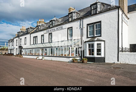 Das Royal Hotel im Hafen von cromarty Black Isle Schottland Großbritannien Stockfoto