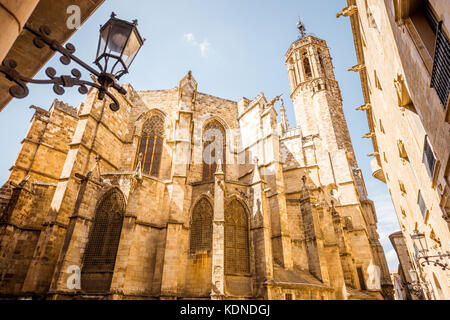 Blick auf die Stadt Barcelona Stockfoto