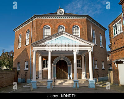 Octagon Unitarian Chapel, erbaut 1756 von Thomas Ivory, Norwich, England, Großbritannien Stockfoto