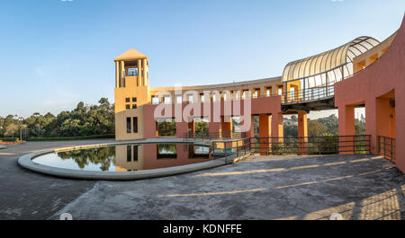 Brunnen und Aussichtspunkt an tangua Park - curitiba, Parana, Brasilien Stockfoto