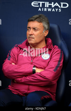 Manchester City Assistenztrainer Domenec Torrent Stockfoto