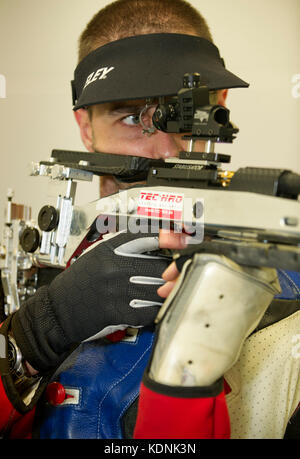 Paralympian shooter matt skelhon Stockfoto