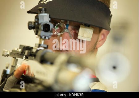 Paralympian shooter matt skelhon Stockfoto