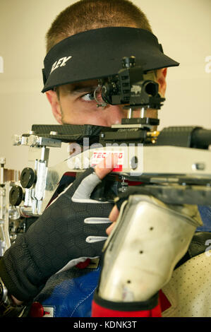 Paralympian shooter matt skelhon Stockfoto