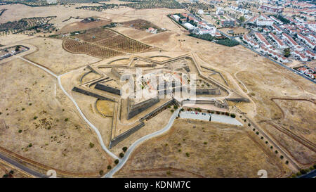 Forte de Santa Luzia Elvas, Portugal Stockfoto