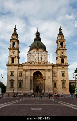 St.Stephan Basilika, die größte Kirche in Budapest, Ungarn Stockfoto